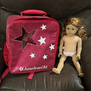 American Girl & Pink Star Backpack